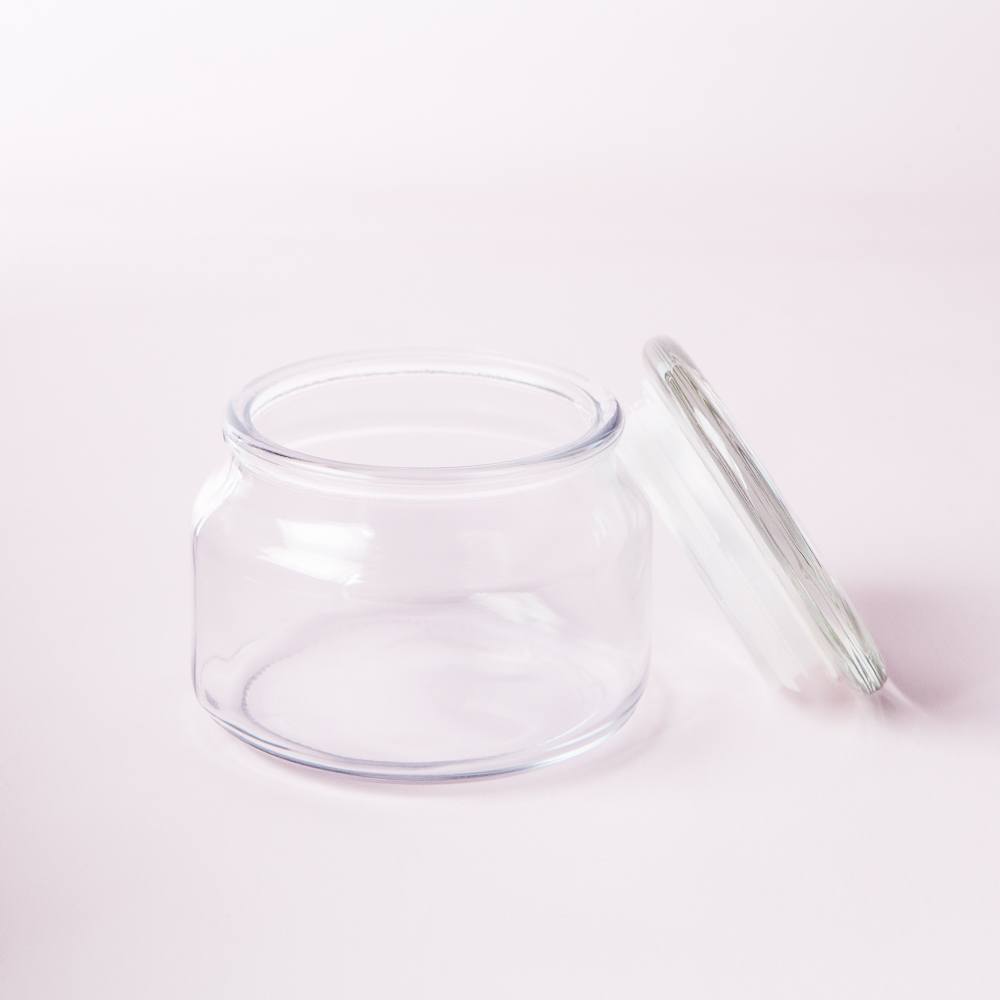 8 oz Lidded Glass Jar image number null